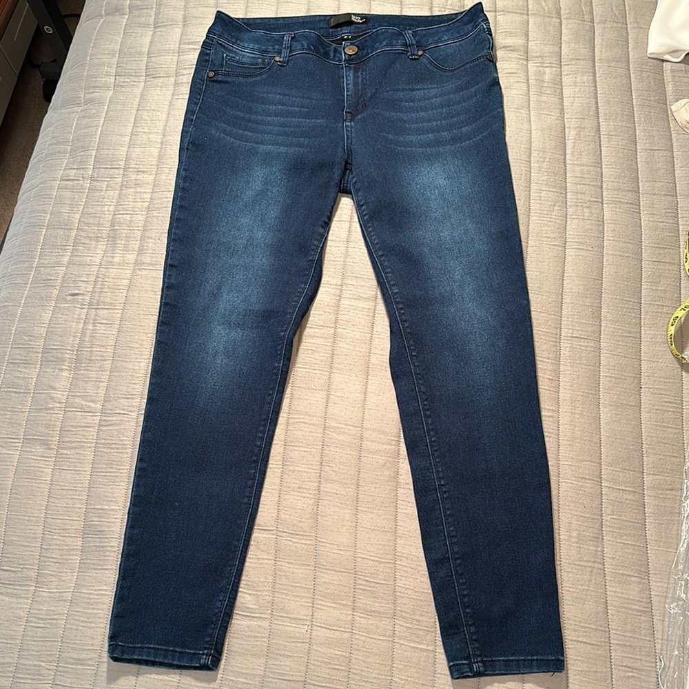 1822 Denim Nordstrom Skinny Jeans with Faded Wash
